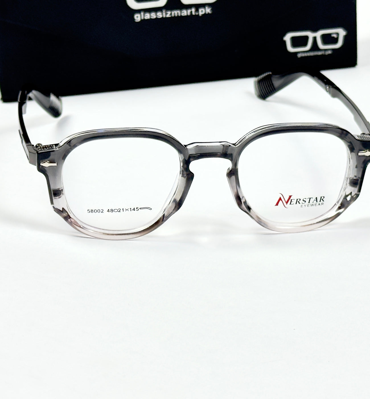 Moscot – 58002 – 48 – Grey Gradient - Acetate - Metal - Optics – Unisex -