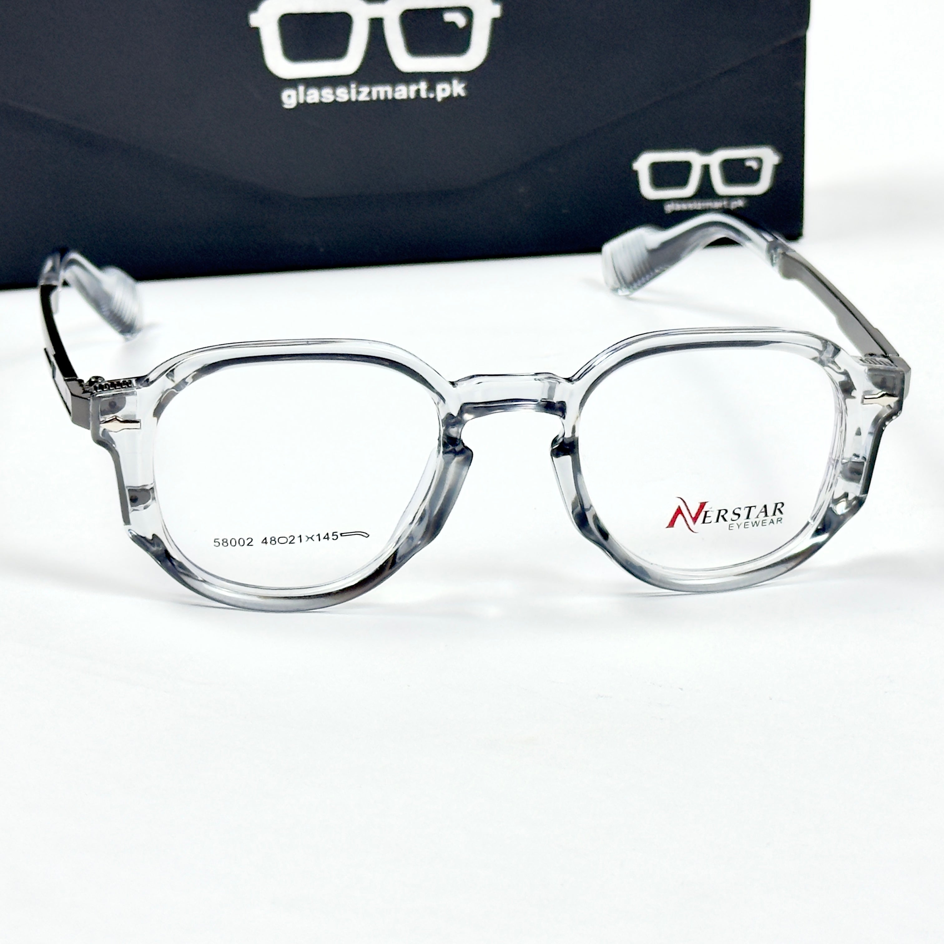 Moscot – 58002 – 48 – Grey - Acetate - Metal - Optics – Unisex -