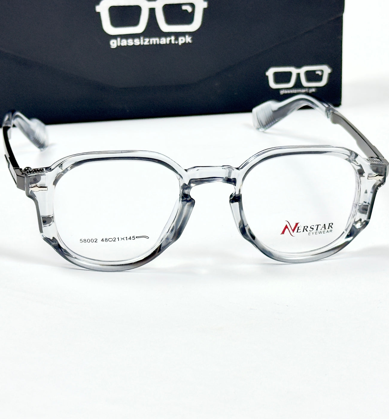 Moscot – 58002 – 48 – Grey - Acetate - Metal - Optics – Unisex -