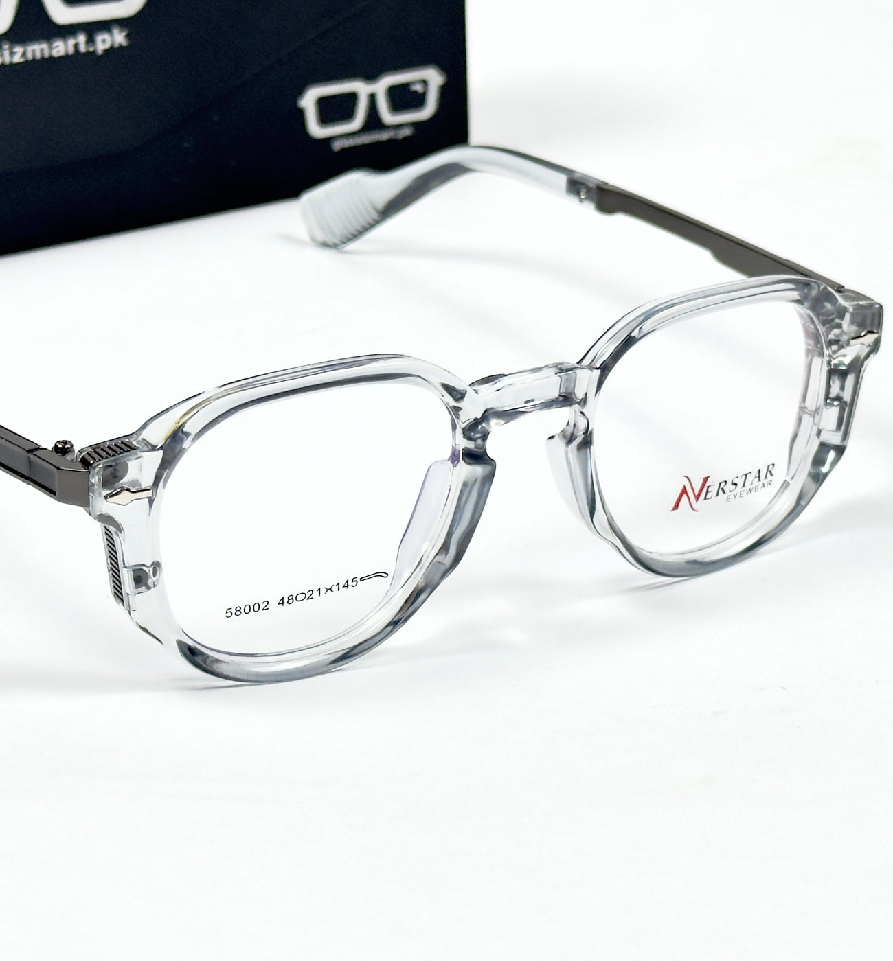 Moscot – 58002 – 48 – Grey - Acetate - Metal - Optics – Unisex -