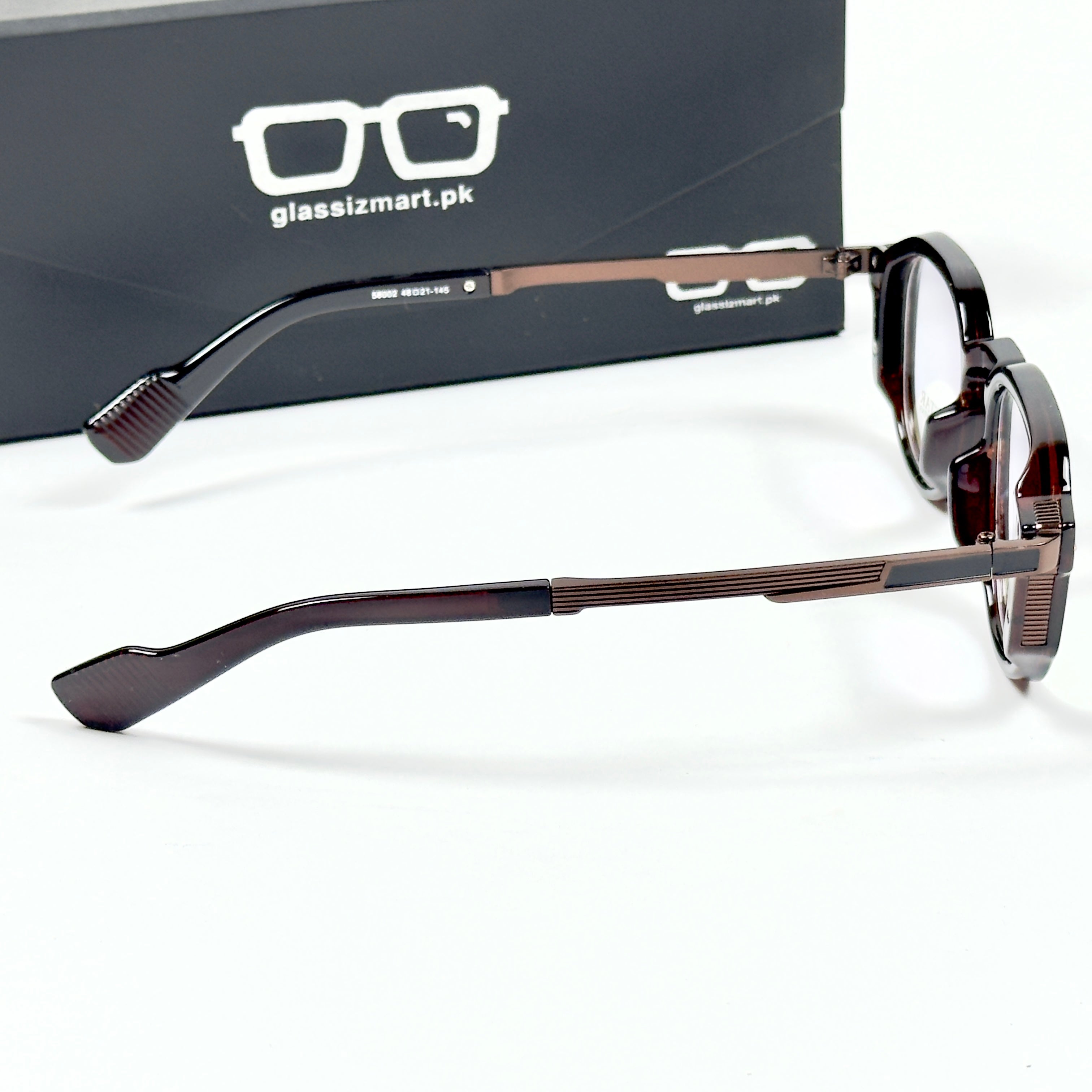 Moscot – 58002 – 48 – Brown - Acetate - Metal - Optics – Unisex -