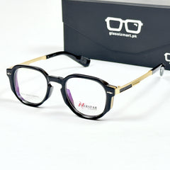 Moscot – 58002 – 48 – Golden Black - Acetate - Metal - Optics – Unisex -