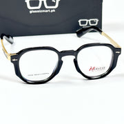 Moscot – 58002 – 48 – Golden Black - Acetate - Metal - Optics – Unisex -