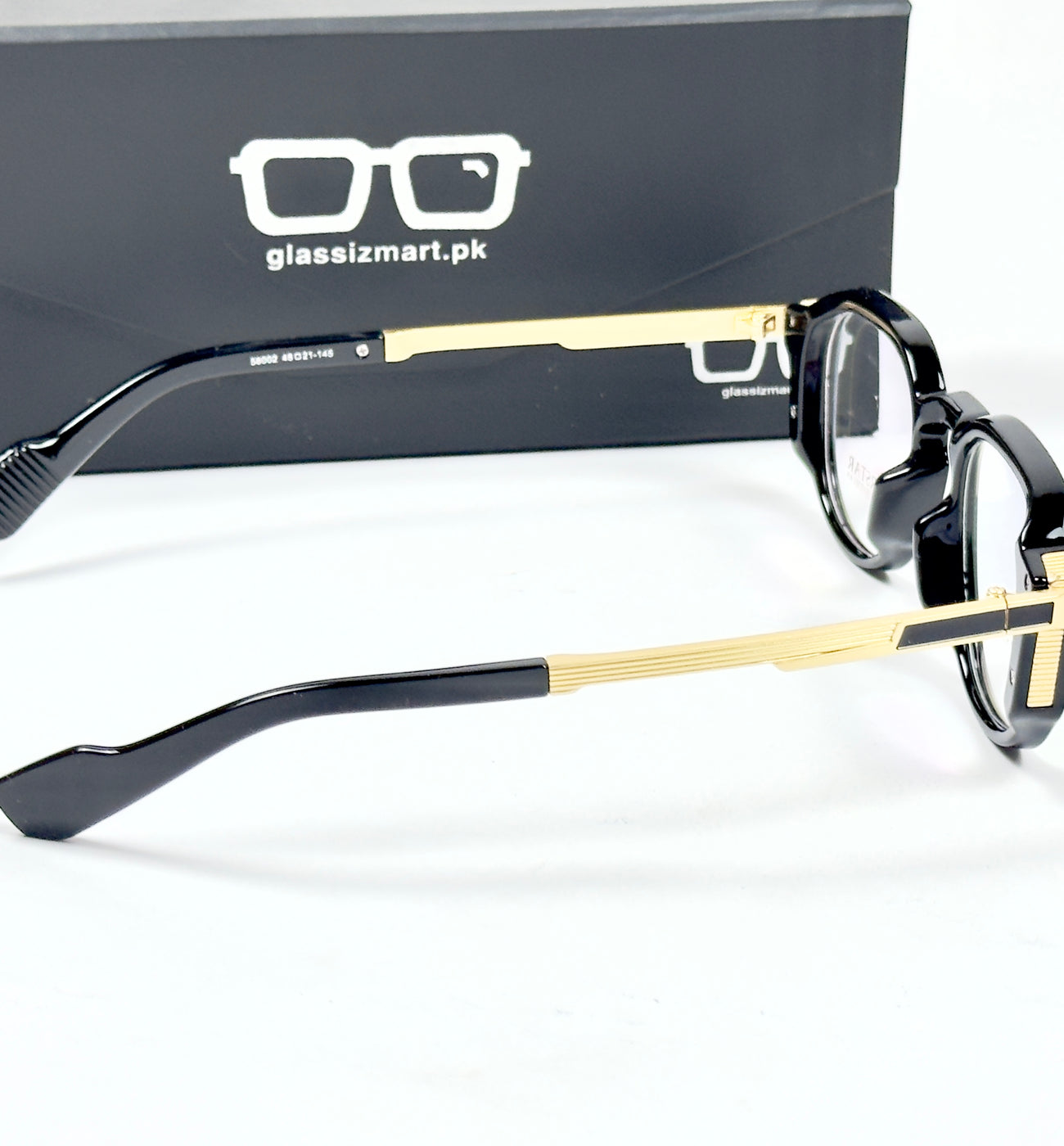 Moscot – 58002 – 48 – Golden Black - Acetate - Metal - Optics – Unisex -