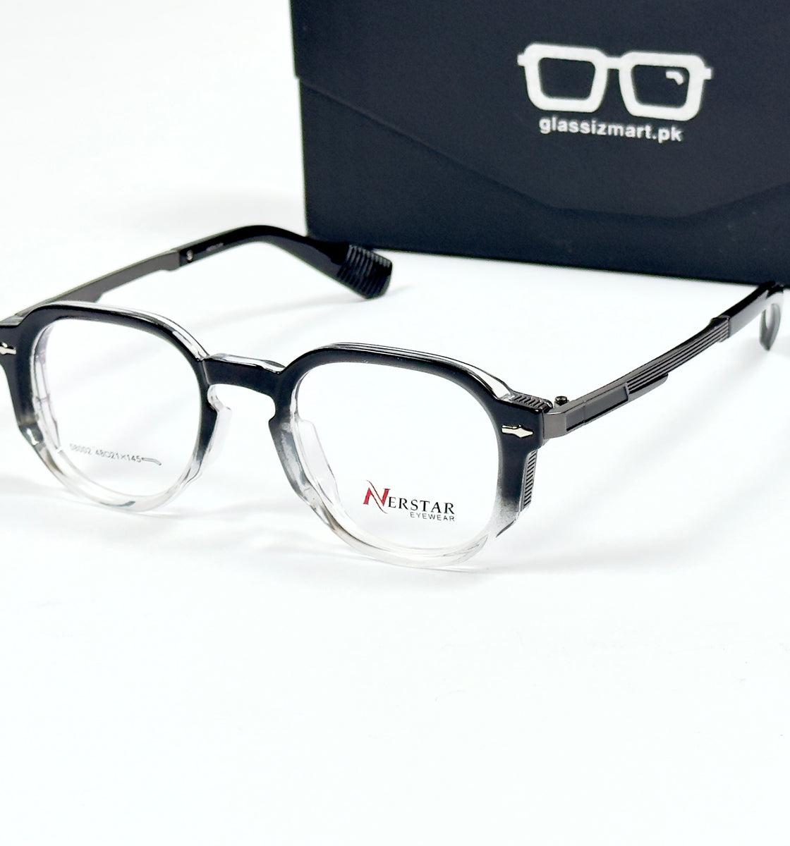 Moscot – 58002 – 48 – Black Gradient - Acetate - Metal - Optics – Unisex -