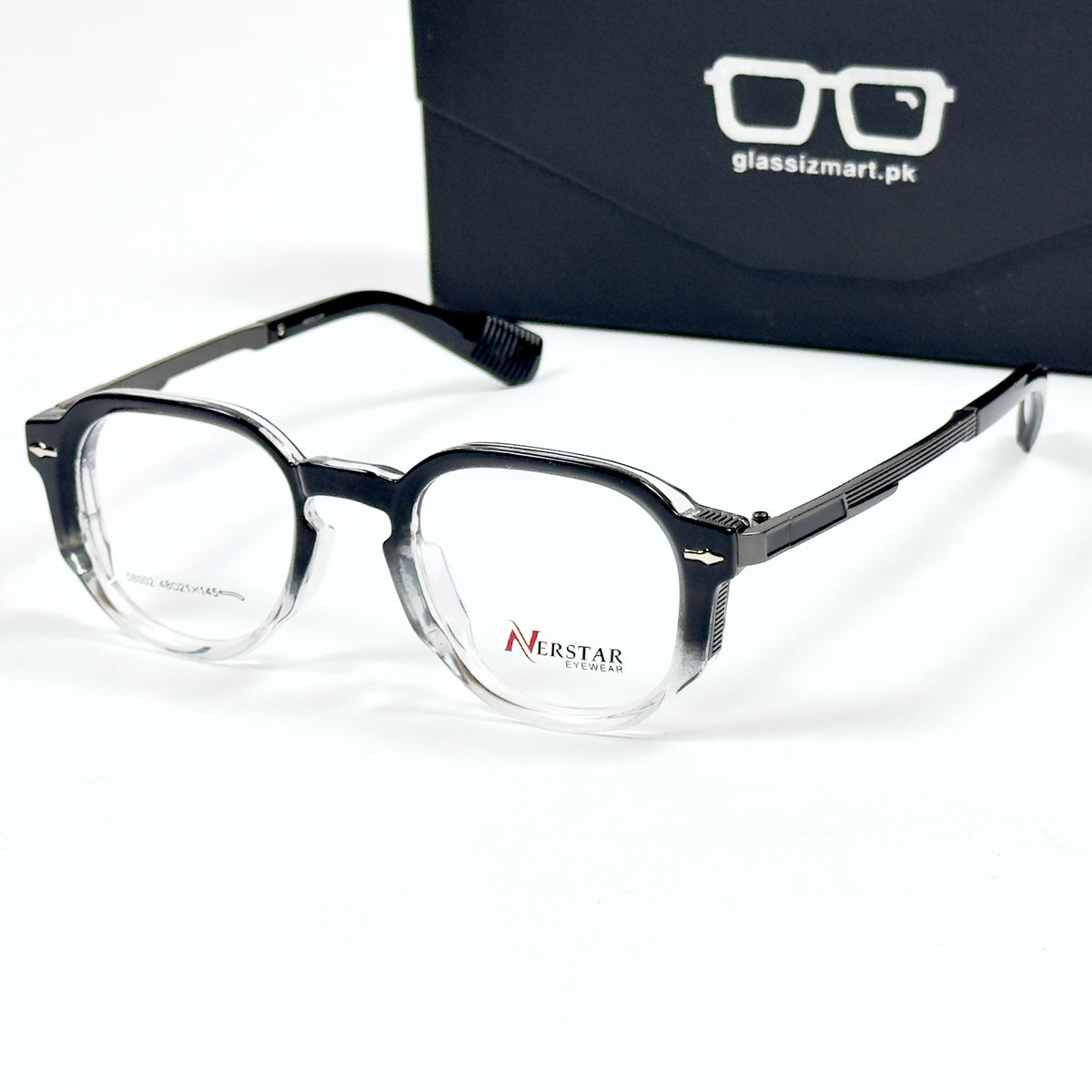 Moscot – 58002 – 48 – Black Gradient - Acetate - Metal - Optics – Unisex -