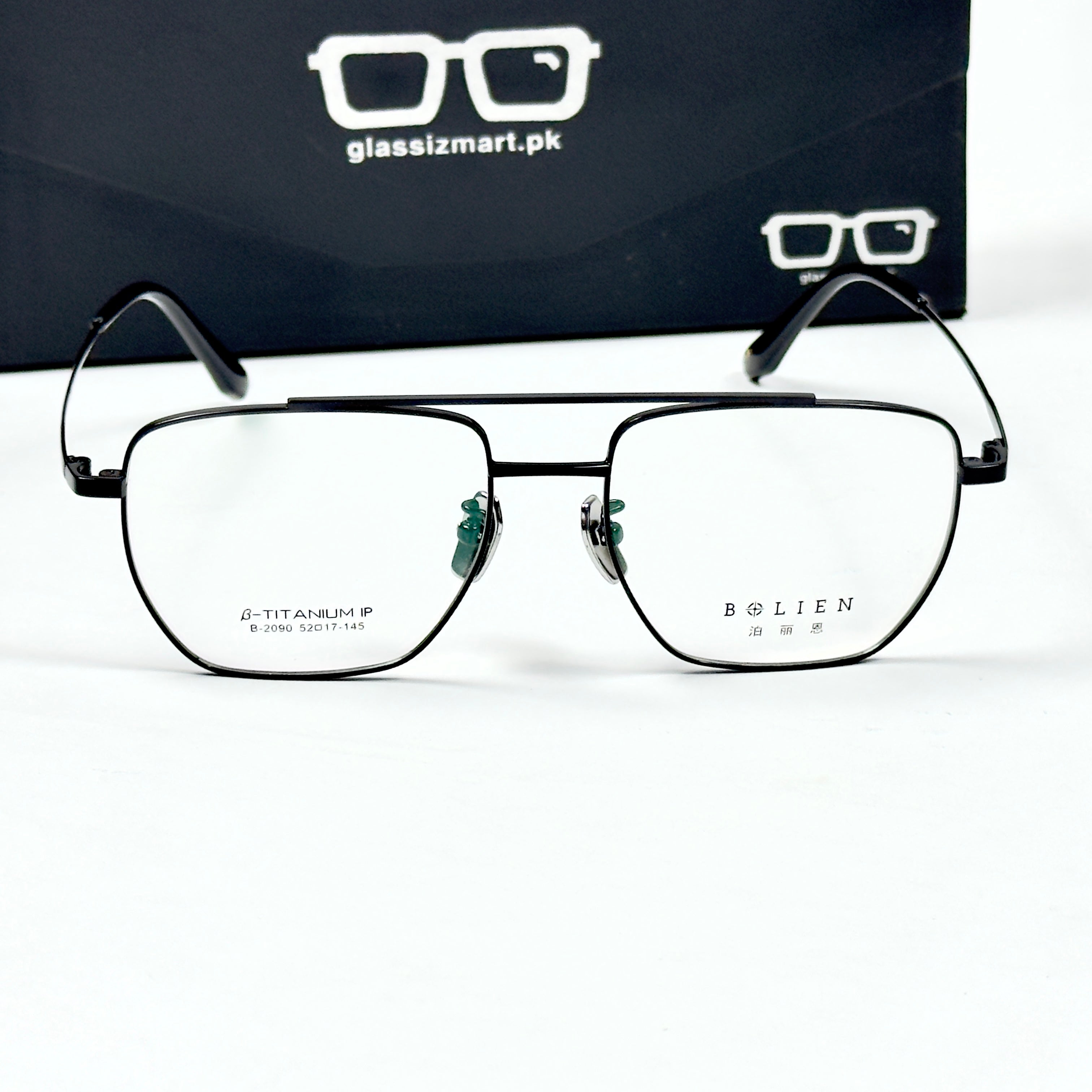 Dior – 2090 – 52 – Black - Metal - Optics – Unisex -