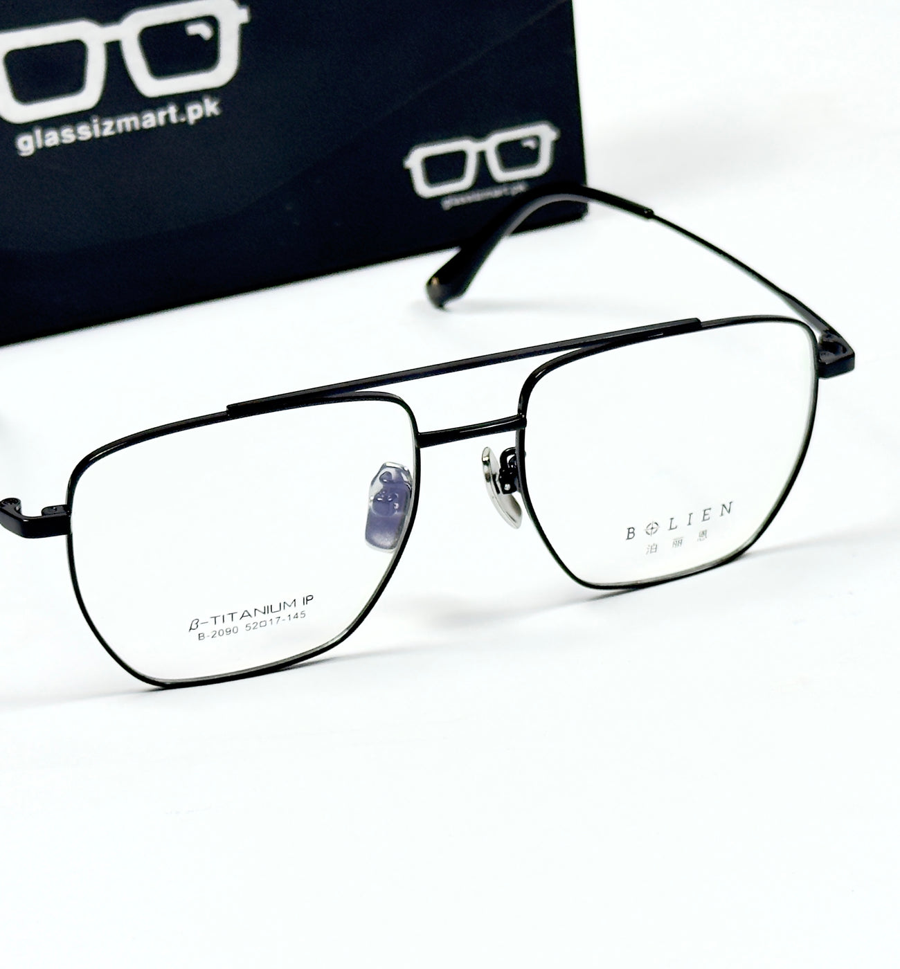 Dior – 2090 – 52 – Black - Metal - Optics – Unisex -