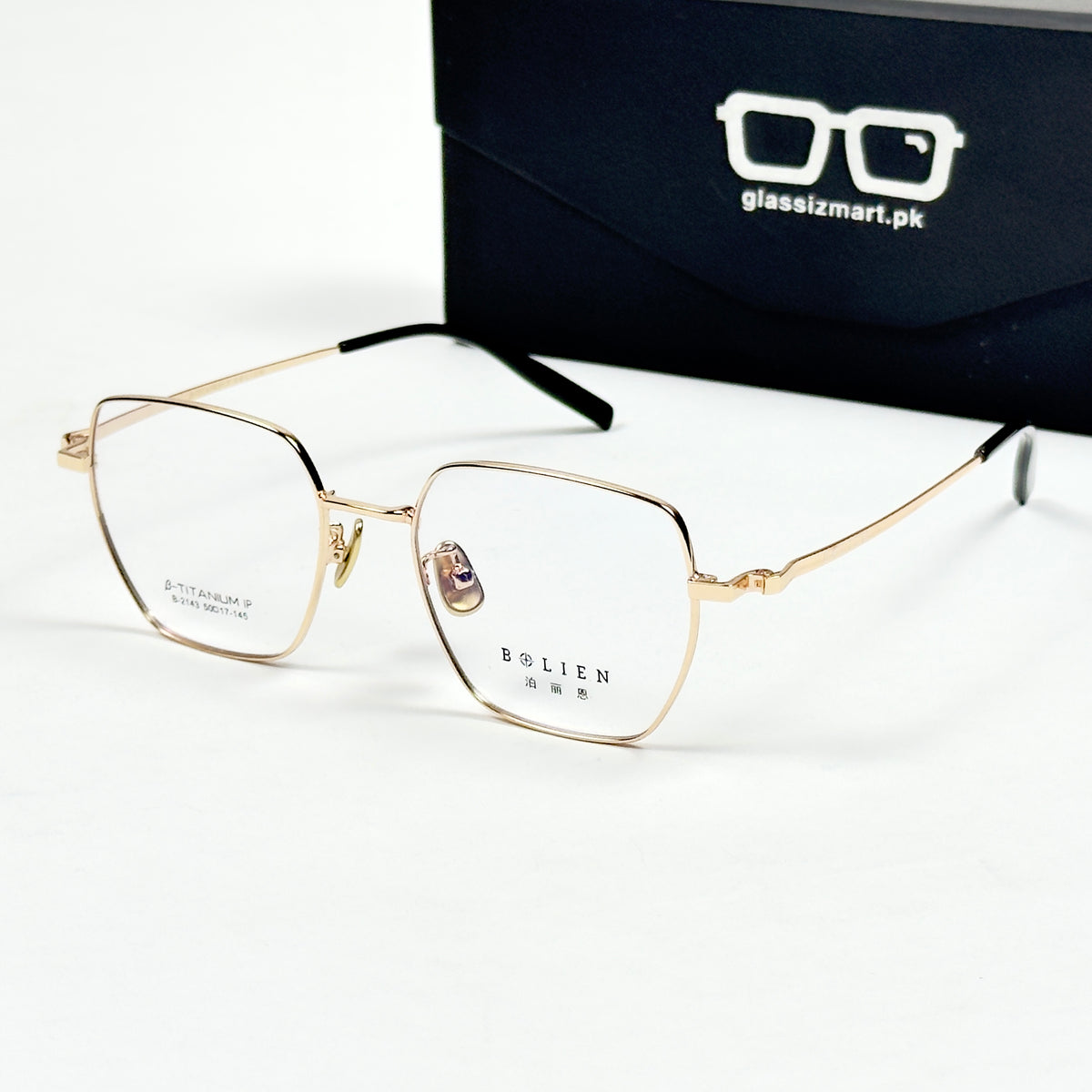 Dior – 2143 – 50 – Golden - Metal - Optics – Unisex -