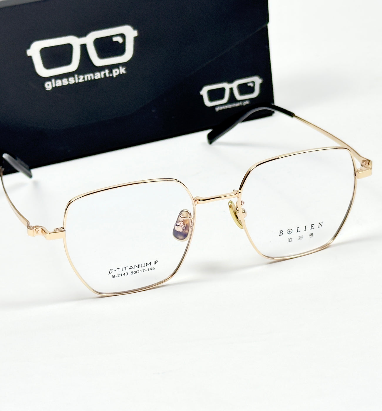 Dior – 2143 – 50 – Golden - Metal - Optics – Unisex -