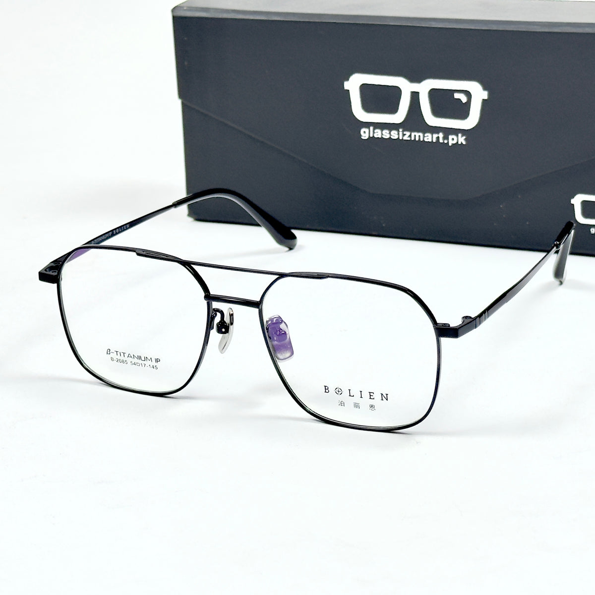 Dior – 2085 – 54 – Black - Metal - Optics – Unisex -