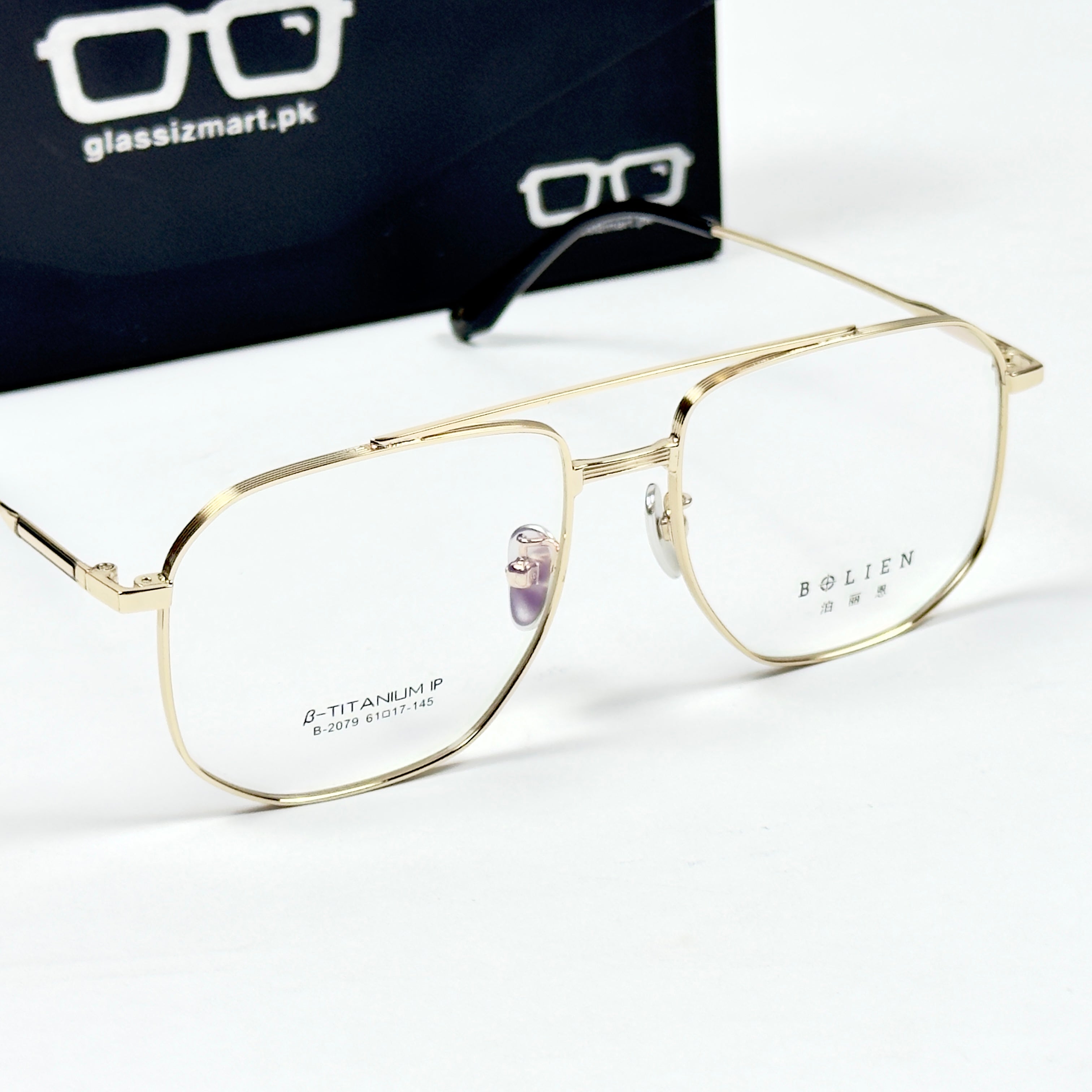 Dior – 2079 – 61 – Golden - Metal - Optics – Unisex -