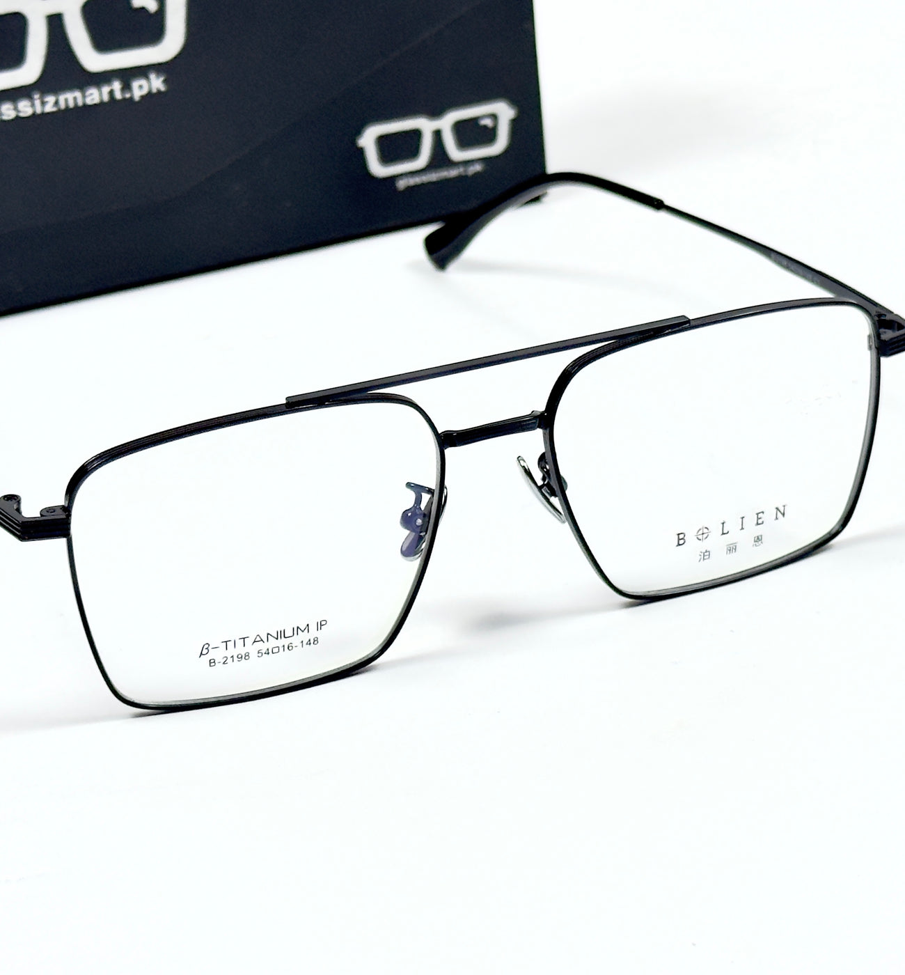 Dior – 2198 – 54 – Black - Metal - Optics – Unisex -