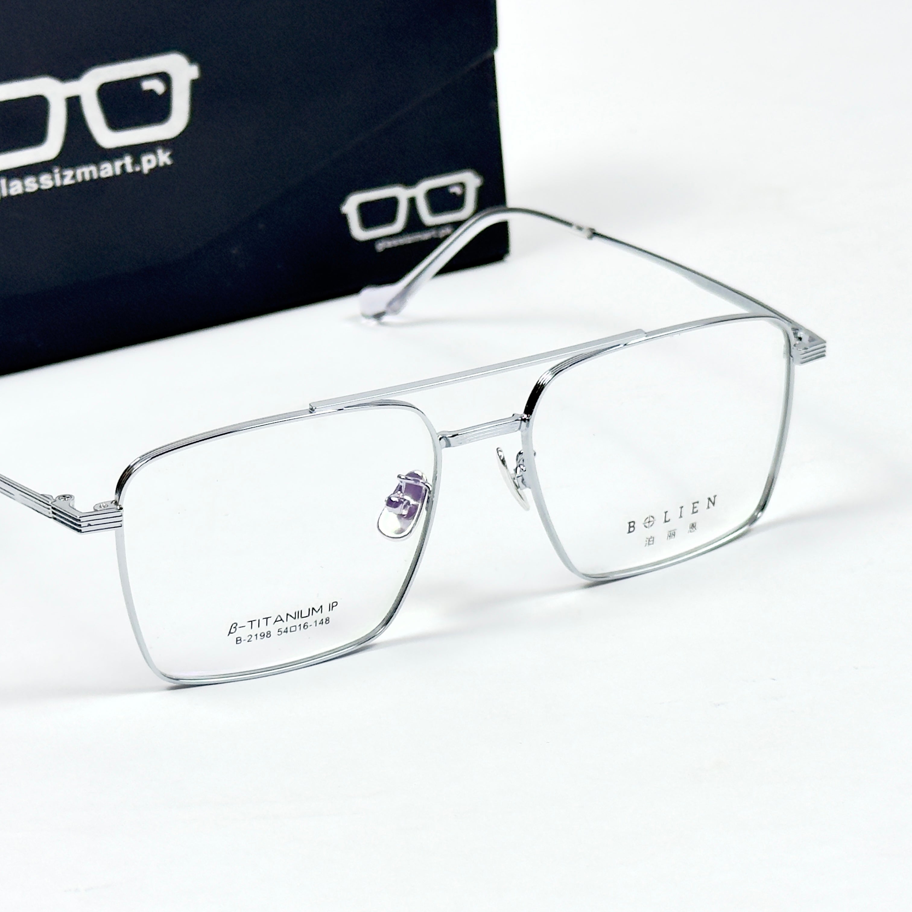 Dior – 2198 – 54 – Silver - Metal - Optics – Unisex -