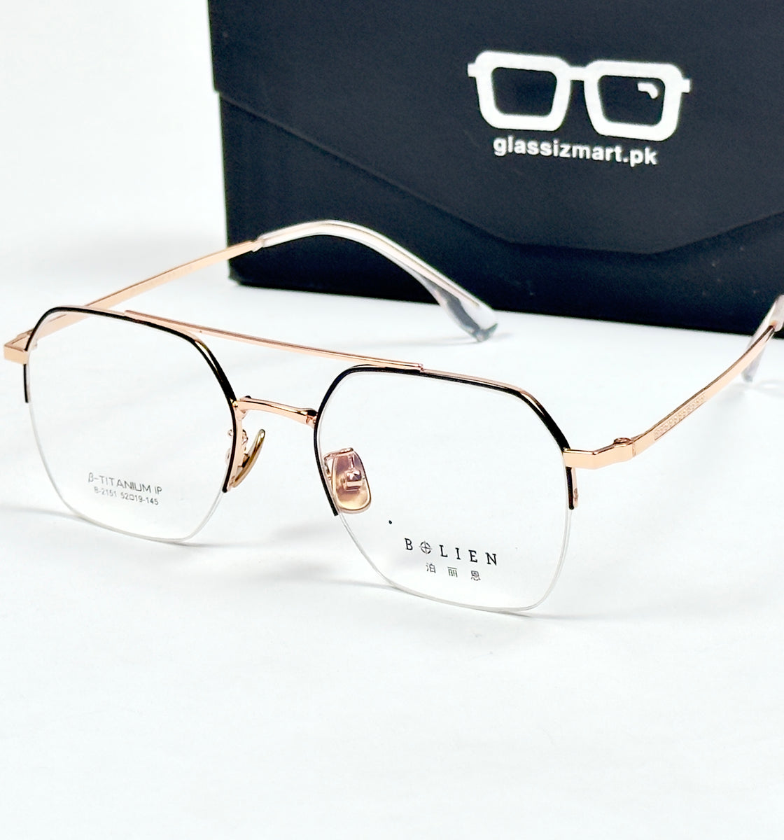 Dior – 2151 – 52 – Rose Gold - Metal - Optics – Unisex -