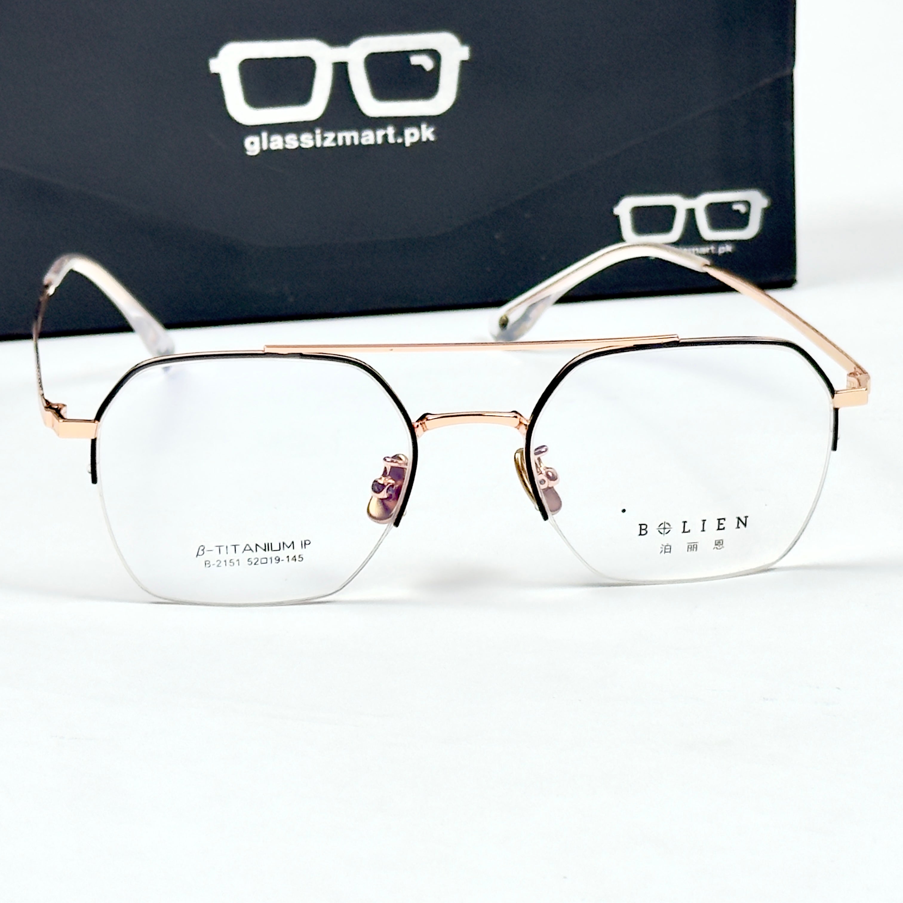 Dior – 2151 – 52 – Rose Gold - Metal - Optics – Unisex -