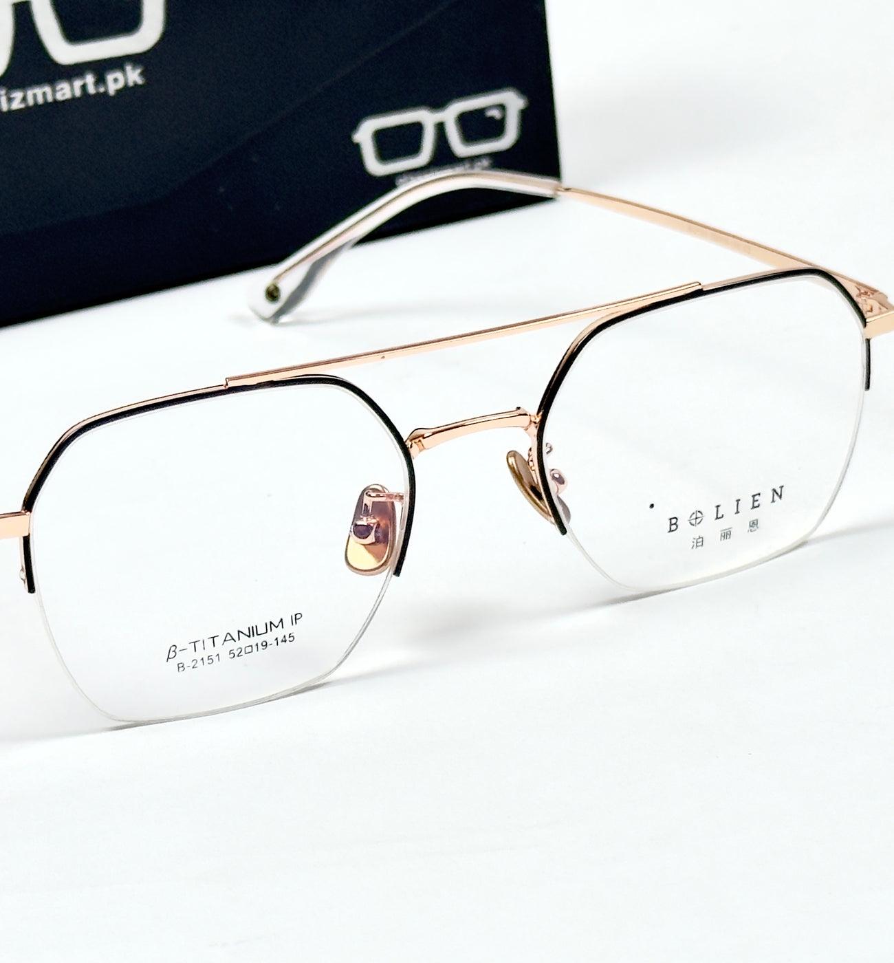 Dior – 2151 – 52 – Rose Gold - Metal - Optics – Unisex -