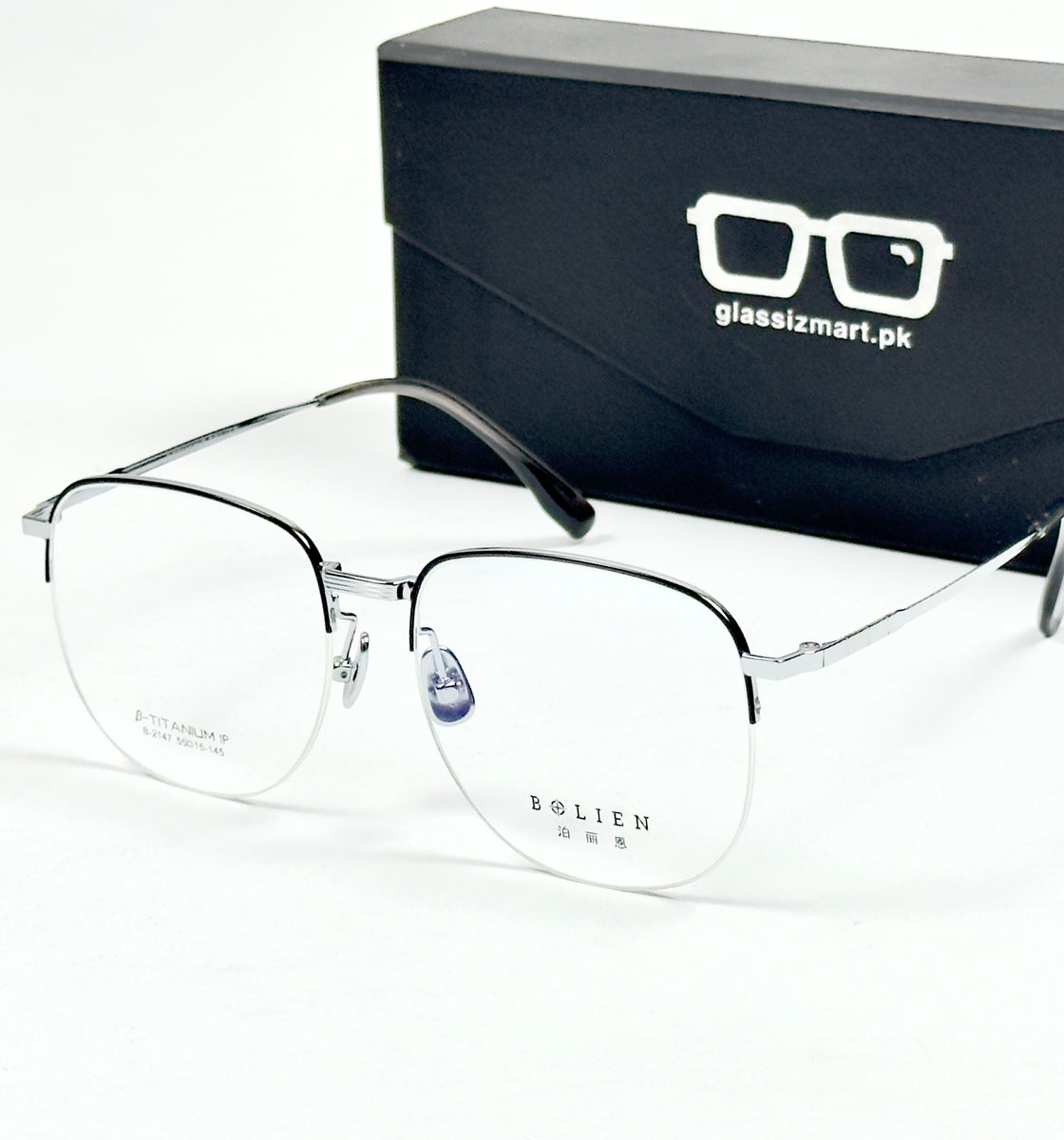 Dior – 2147 – 55 – Silver - Metal - Optics – Unisex -