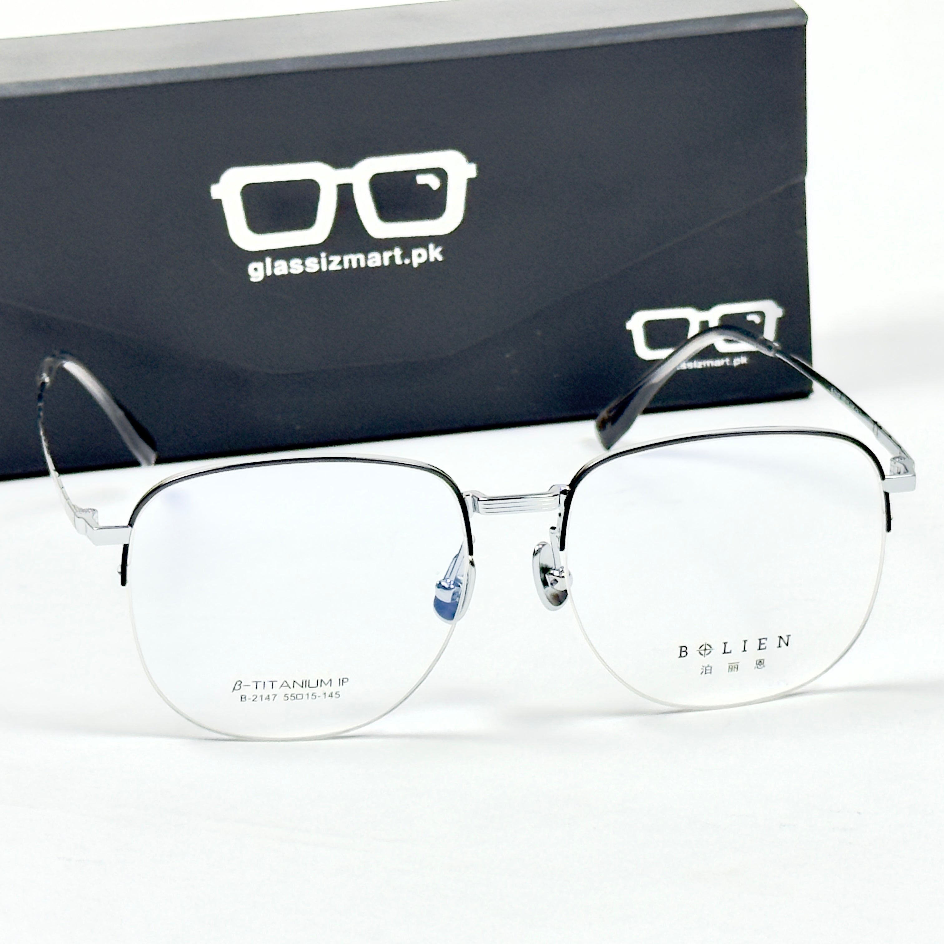 Dior – 2147 – 55 – Silver - Metal - Optics – Unisex -