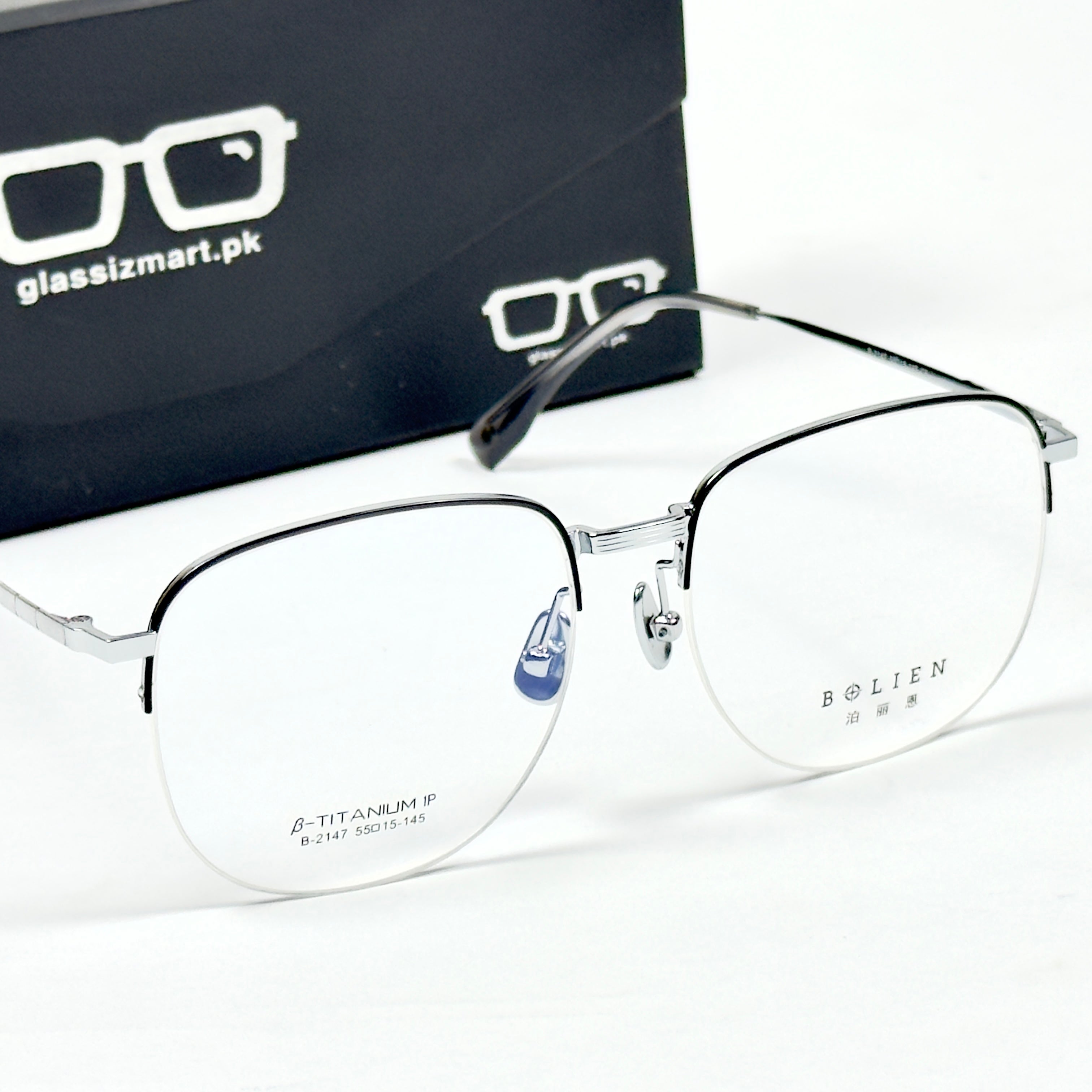 Dior – 2147 – 55 – Silver - Metal - Optics – Unisex -