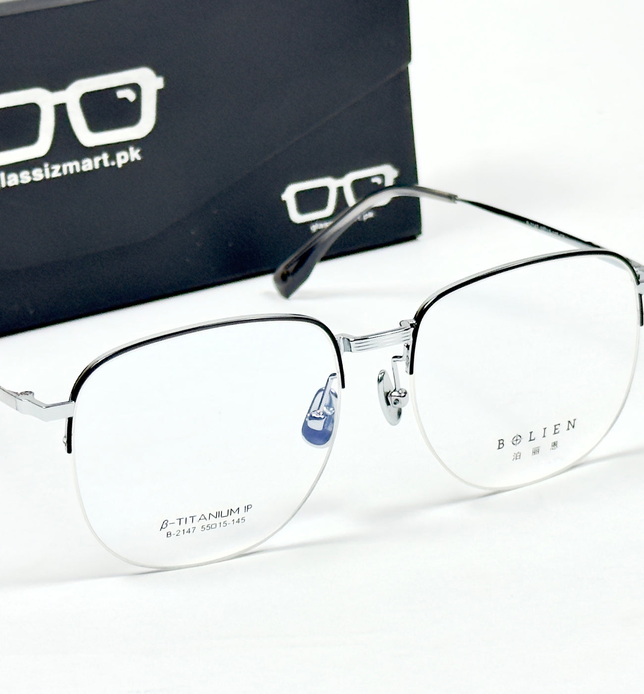Dior – 2147 – 55 – Silver - Metal - Optics – Unisex -