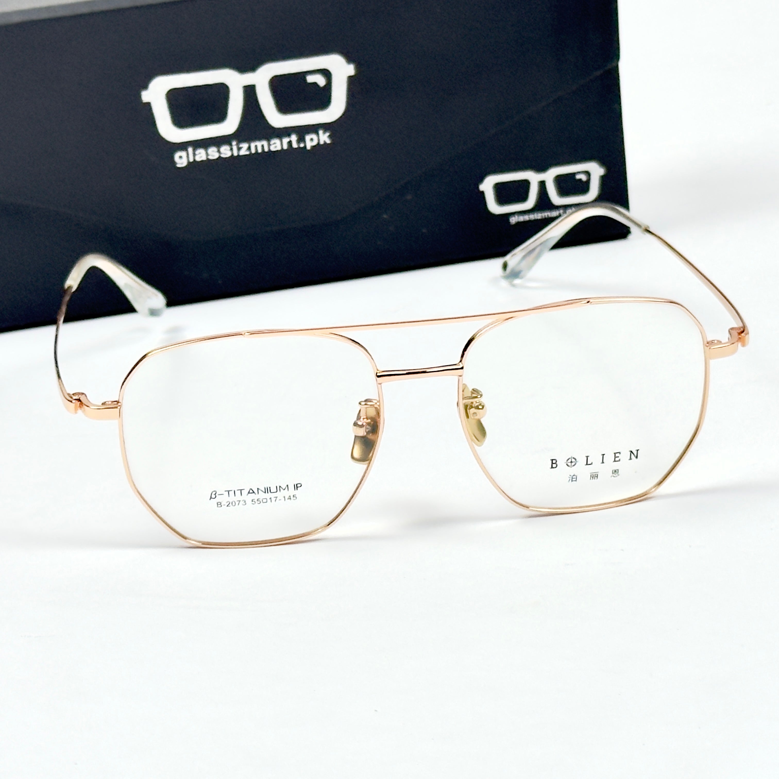 Dior – 2073 – 55 – Golden - Metal - Optics – Unisex -