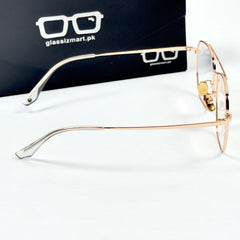 Dior – 2073 – 55 – Golden - Metal - Optics – Unisex -