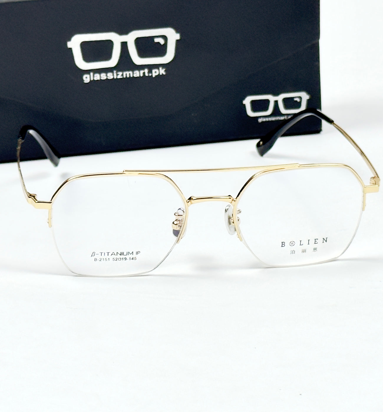 Dior – 2151 – 52 – Golden - Metal - Optics – Unisex -