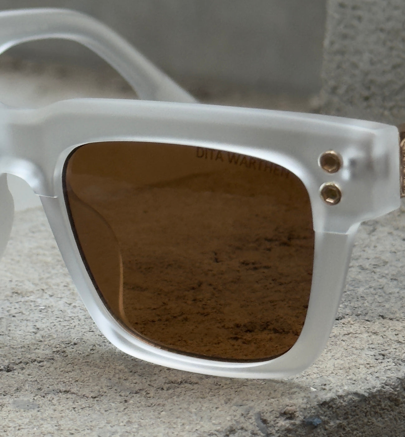 Dita – 98312 – 56 – Transparent Brown – Acetate – Sunglasses – Unisex