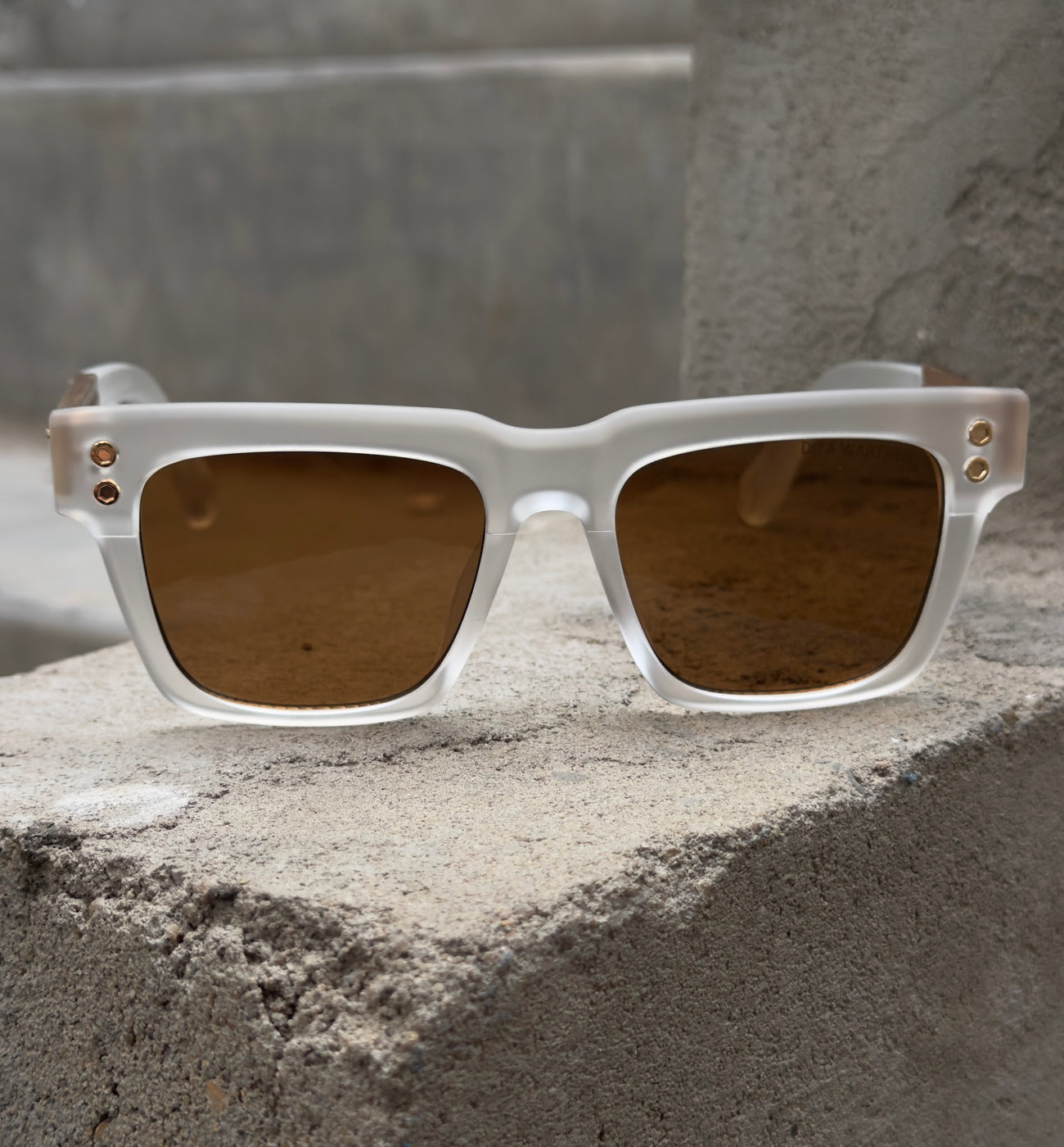 Dita – 98312 – 56 – Transparent Brown – Acetate – Sunglasses – Unisex