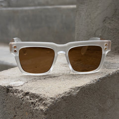 Dita – 98312 – 56 – Transparent Brown – Acetate – Sunglasses – Unisex