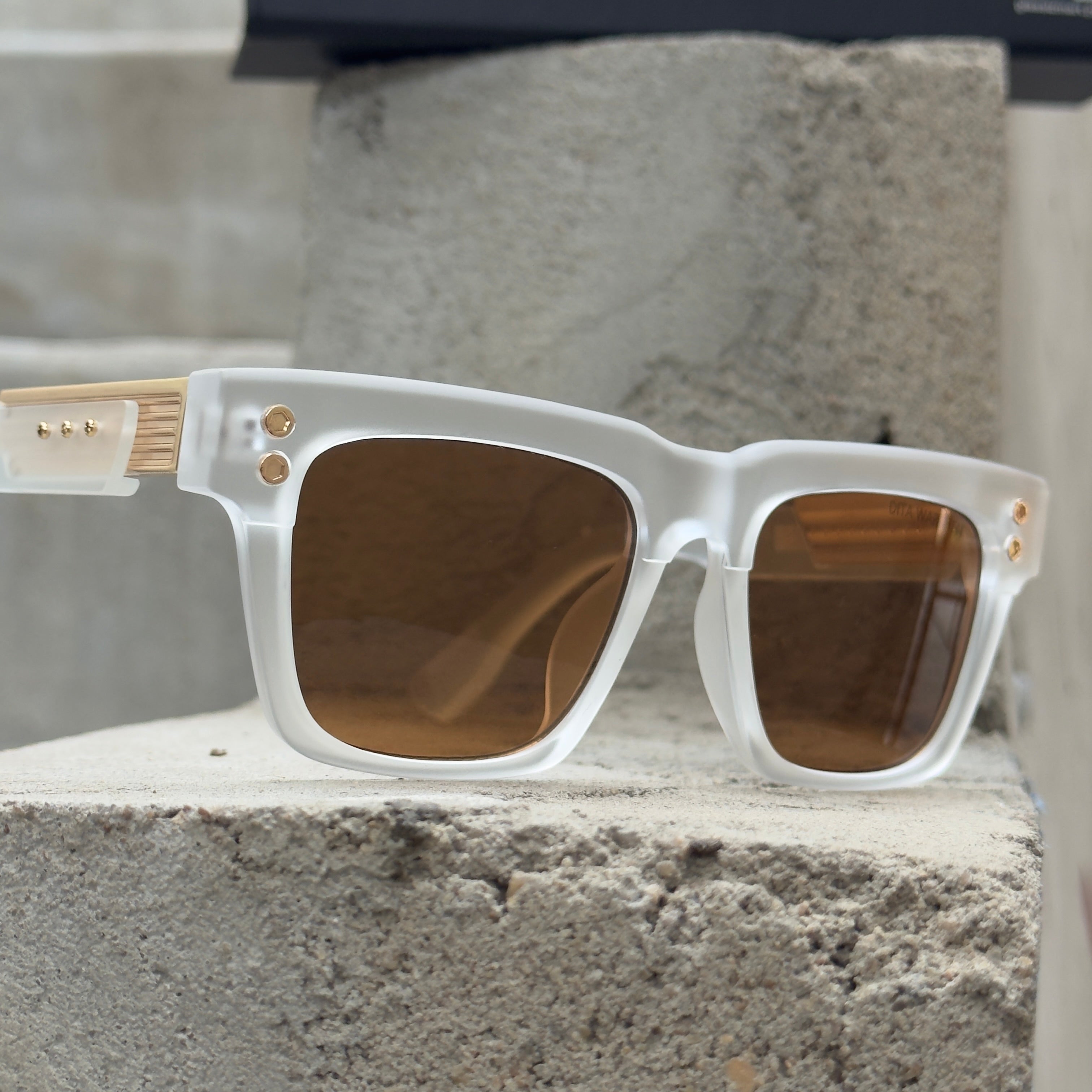 Dita – 98312 – 56 – Transparent Brown – Acetate – Sunglasses – Unisex