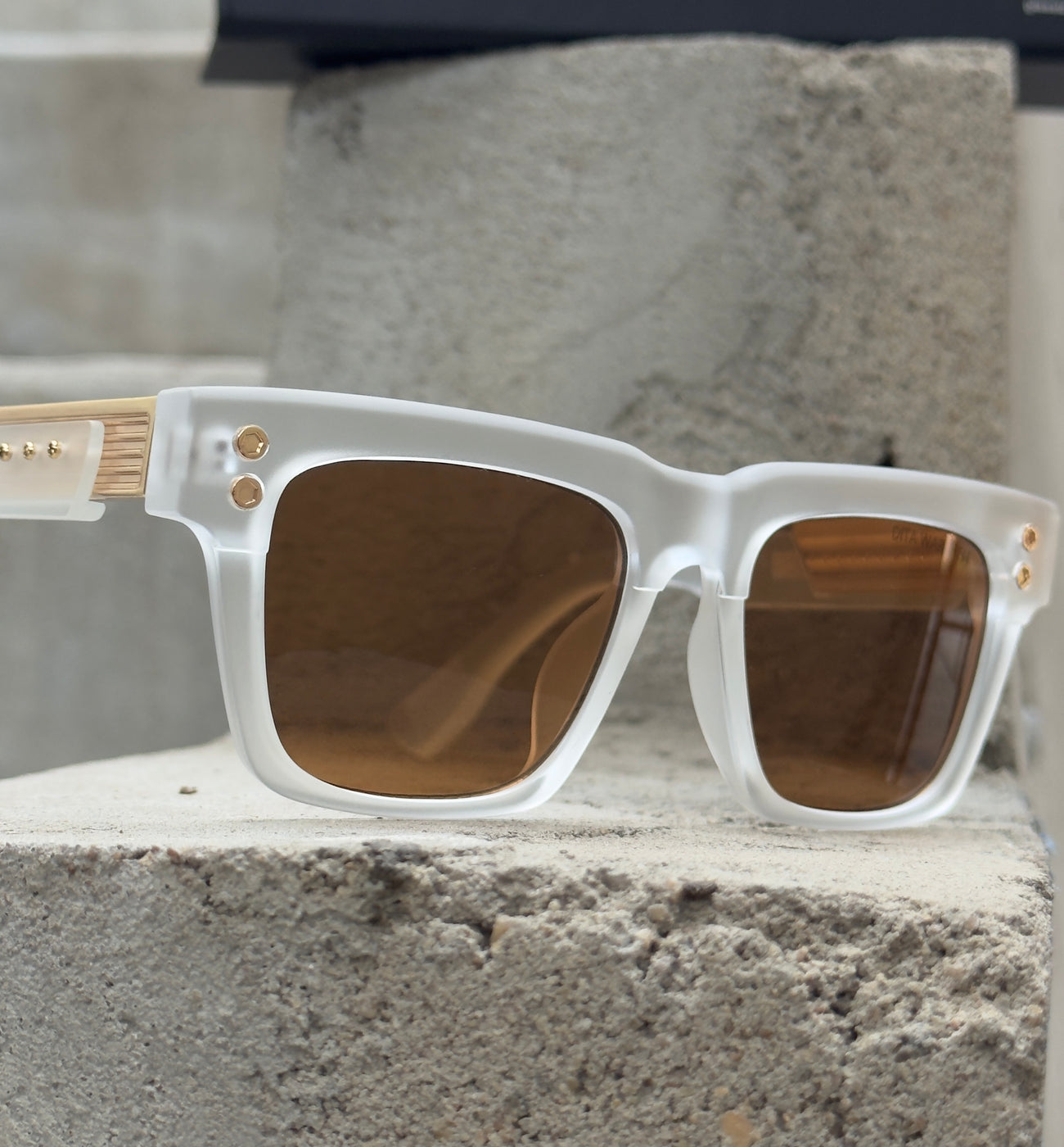 Dita – 98312 – 56 – Transparent Brown – Acetate – Sunglasses – Unisex