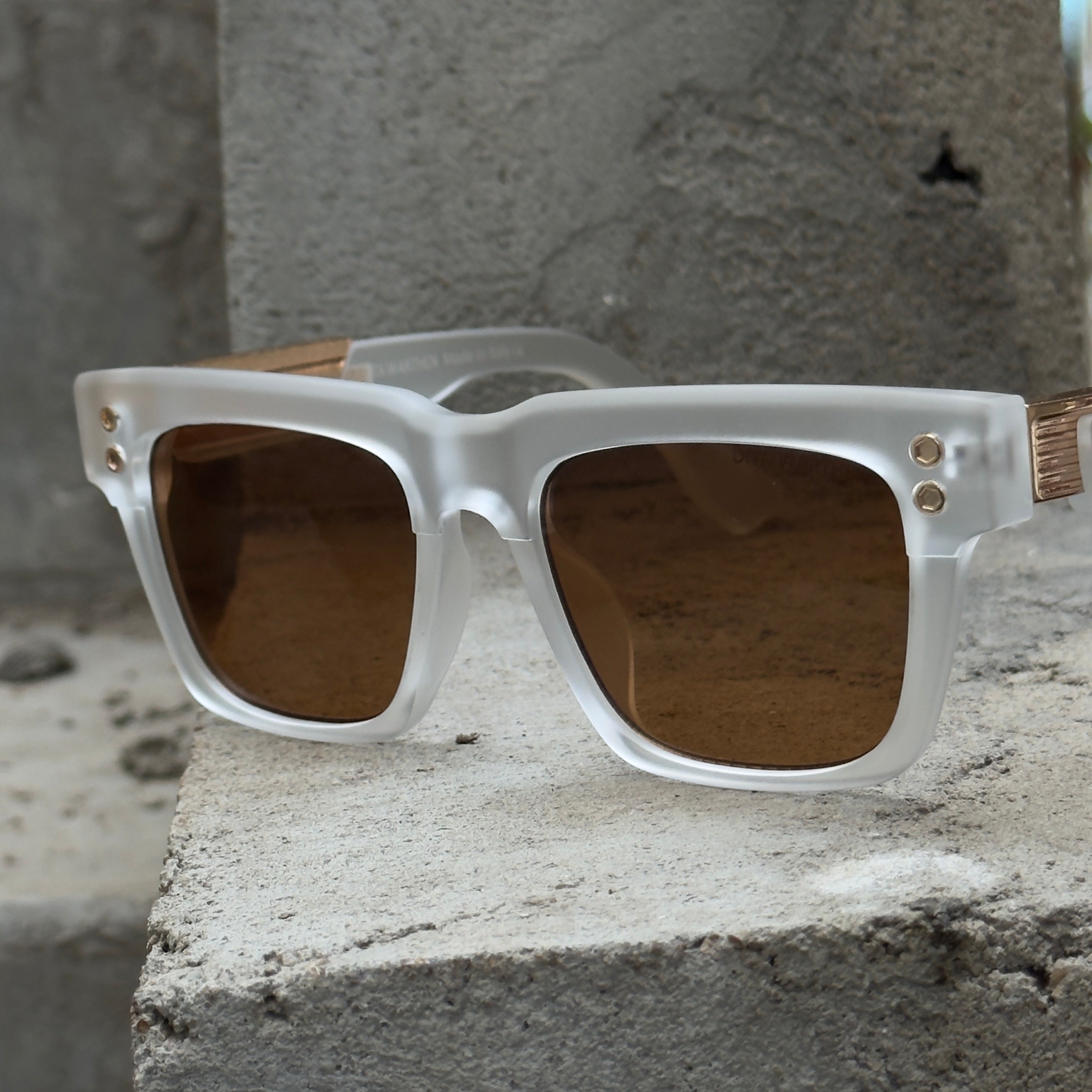 Dita – 98312 – 56 – Transparent Brown – Acetate – Sunglasses – Unisex