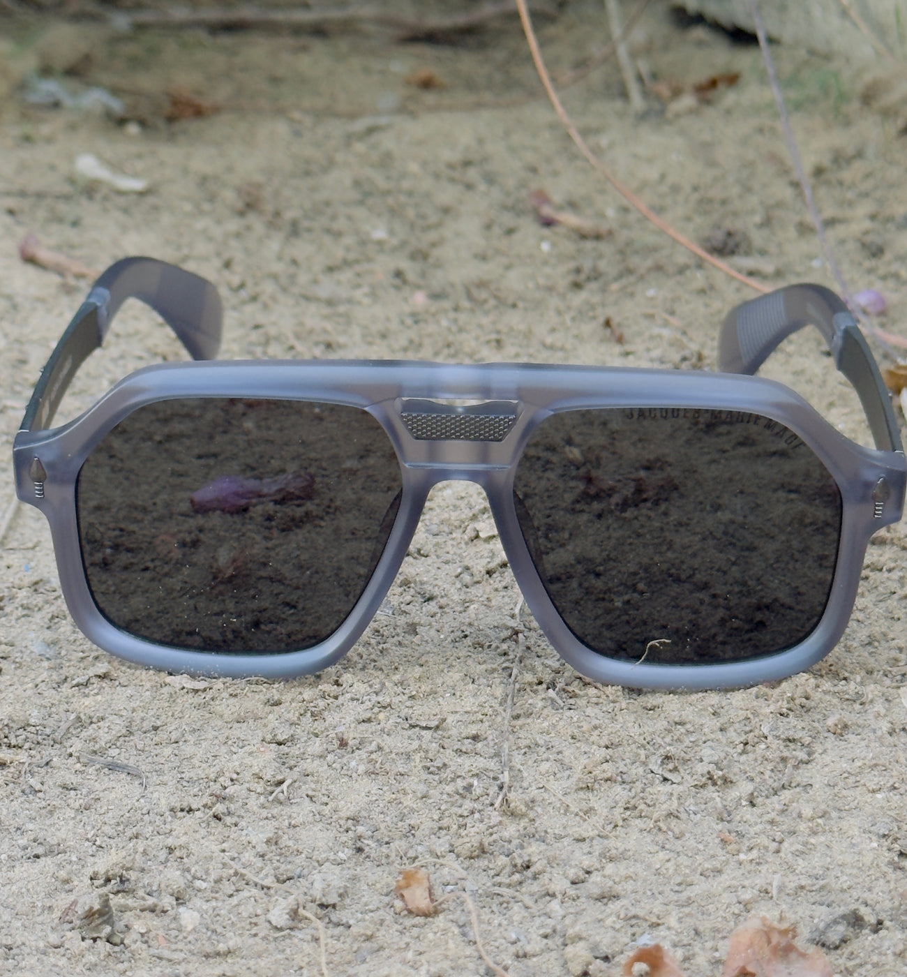 Jacques Marie Mage – 98408 – 58 – Grey Black – Acetate – Sunglasses – Unisex