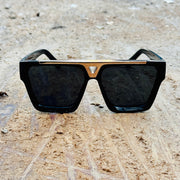 Louis Vuitton – 1502 – 60 – Black – Acetate – Sunglasses – Unisex
