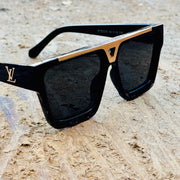 Louis Vuitton – 1502 – 60 – Black – Acetate – Sunglasses – Unisex