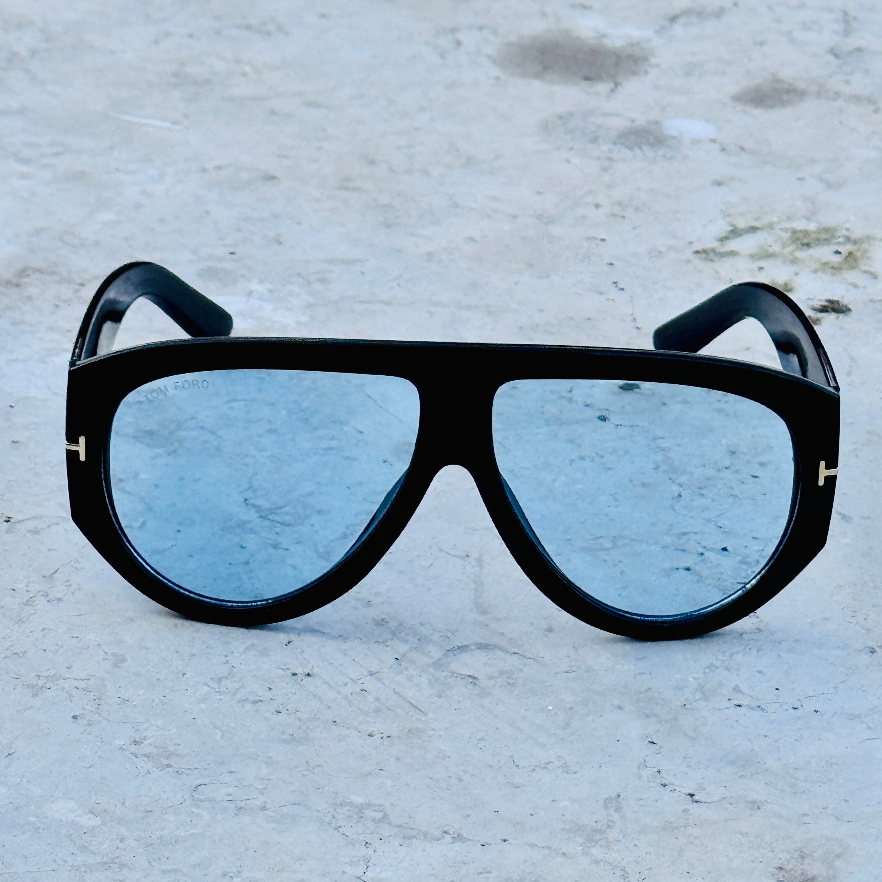 Tom Ford – 1044 - 60 - Black Blue – Acetate - Sunglasses – Unisex