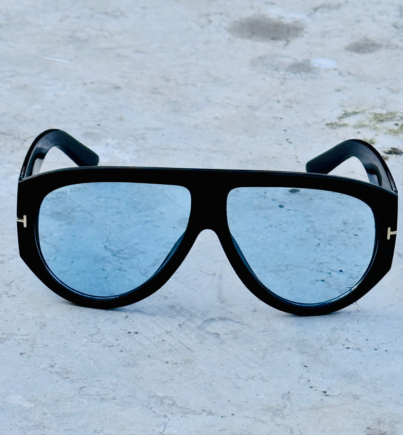 Tom Ford – 1044 - 60 - Black Blue – Acetate - Sunglasses – Unisex
