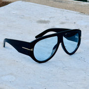Tom Ford – 1044 - 60 - Black Blue – Acetate - Sunglasses – Unisex