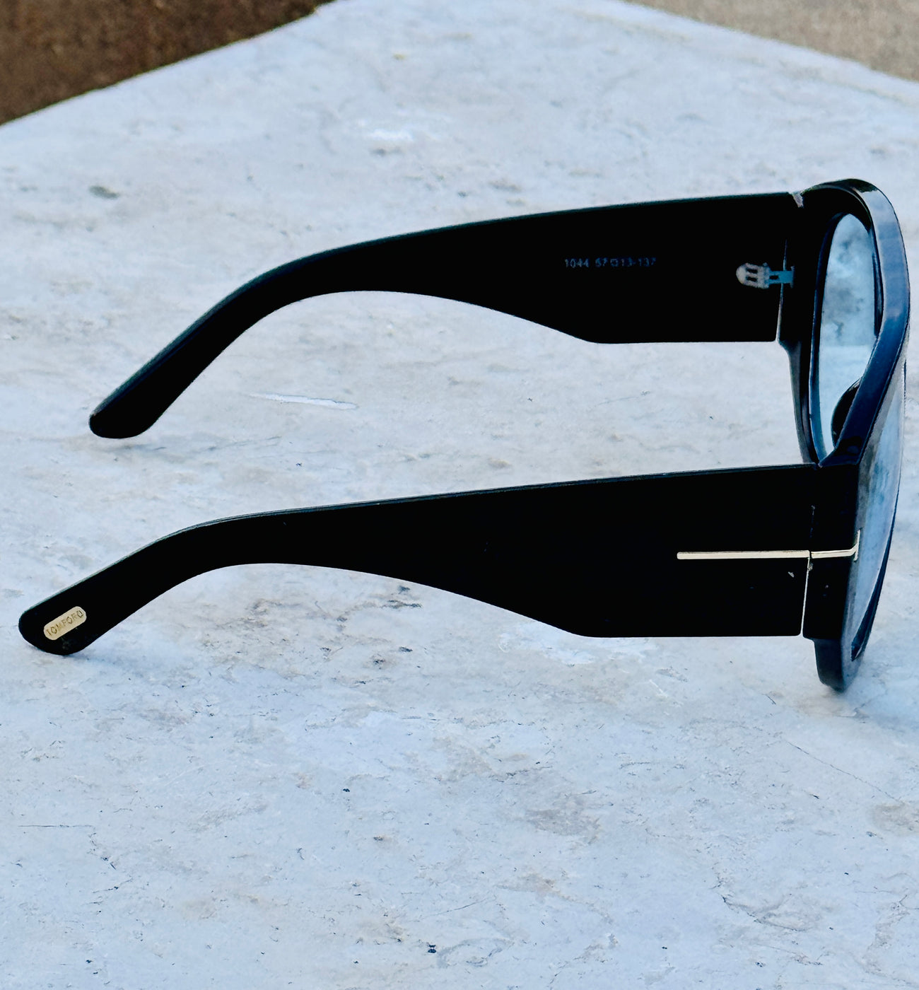Tom Ford – 1044 - 60 - Black Blue – Acetate - Sunglasses – Unisex