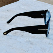Tom Ford – 1044 - 60 - Black Blue – Acetate - Sunglasses – Unisex