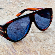 Tom Ford – 1044 - 60 - Tortoise Blue – Acetate - Sunglasses – Unisex