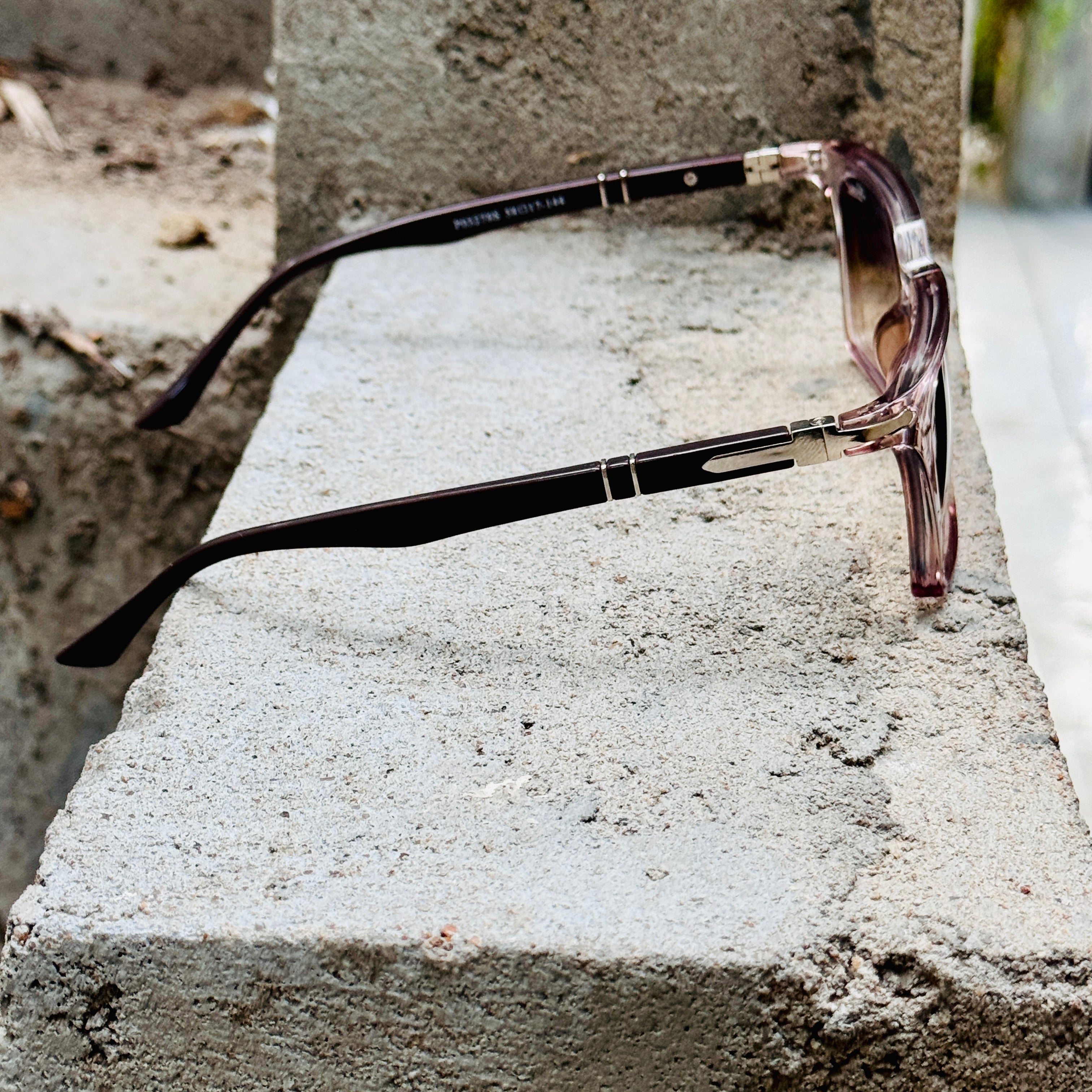 Persol – 3278 - 56 - Transparent Brown – Acetate - Sunglasses – Unisex