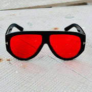 Tom Ford – 1044 - 60 - Black Red – Acetate - Sunglasses – Unisex