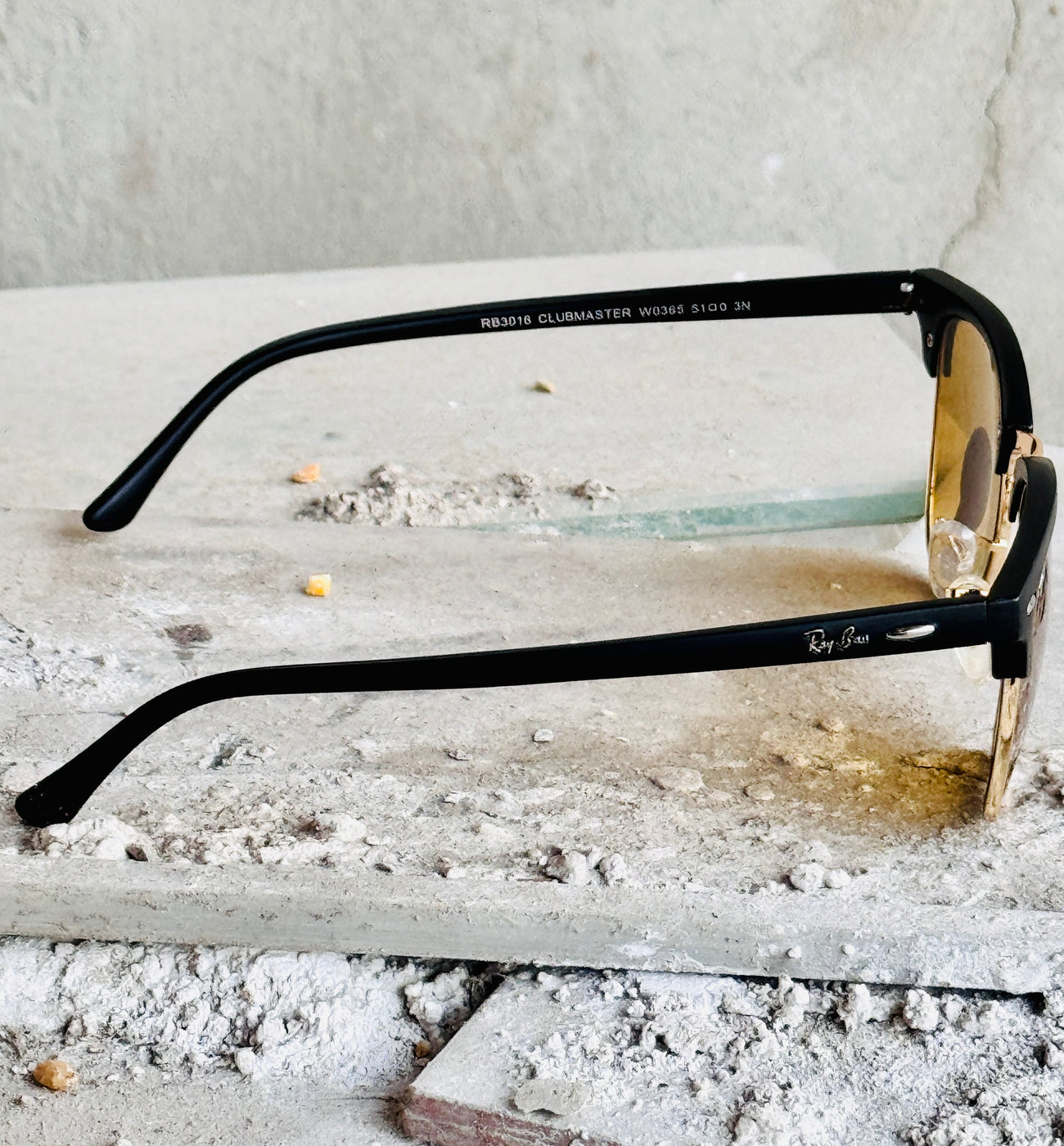 RayBan – 3016 – 51 – Golden Brown –  Metal - Sunglasses – Unisex