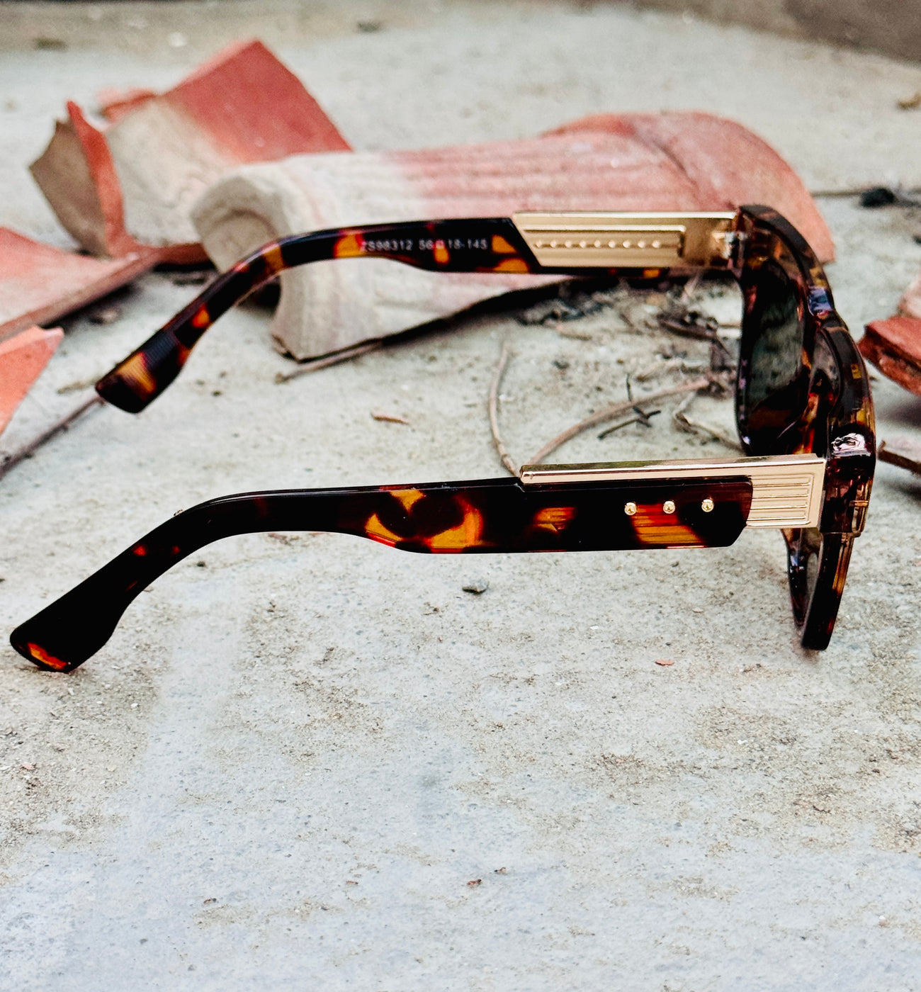 Dita – 98312 – 56 – Tortoise Green – Acetate – Sunglasses – Unisex
