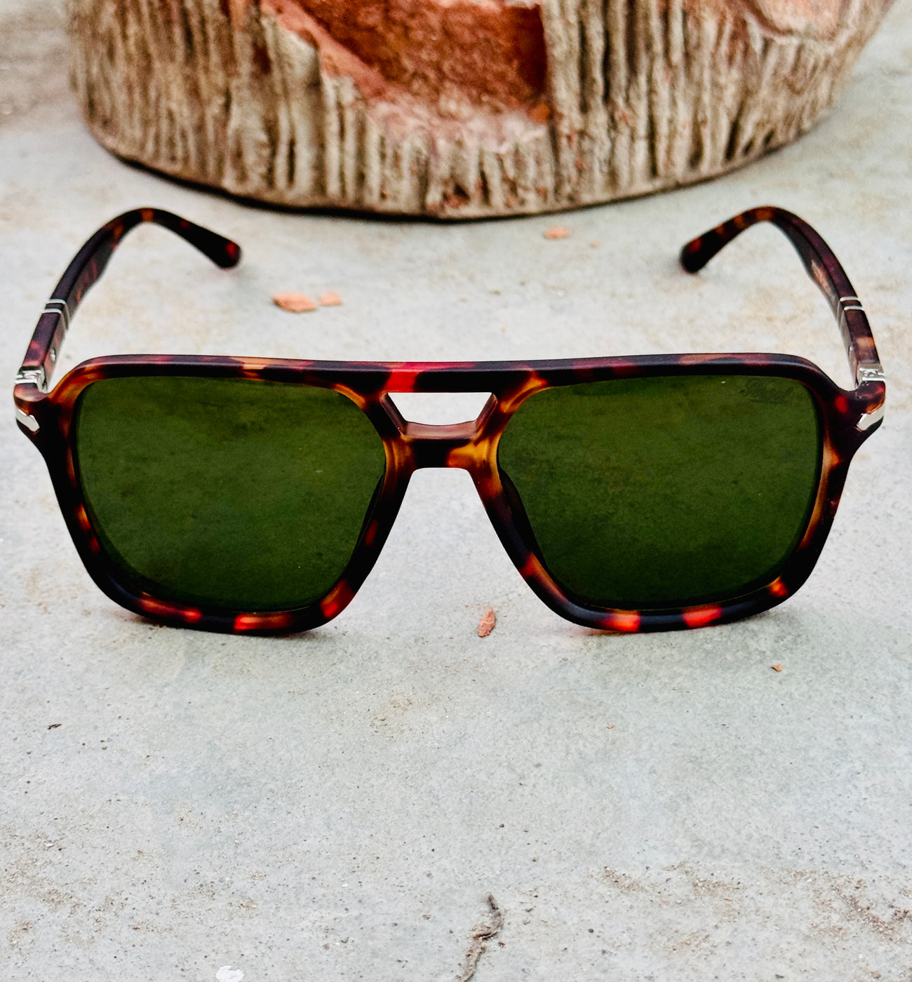 Persol – 3277 - 56 - Tortoise Green – Acetate - Sunglasses – Unisex