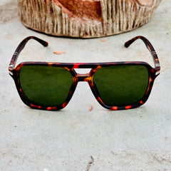 Persol – 3277 - 56 - Tortoise Green – Acetate - Sunglasses – Unisex