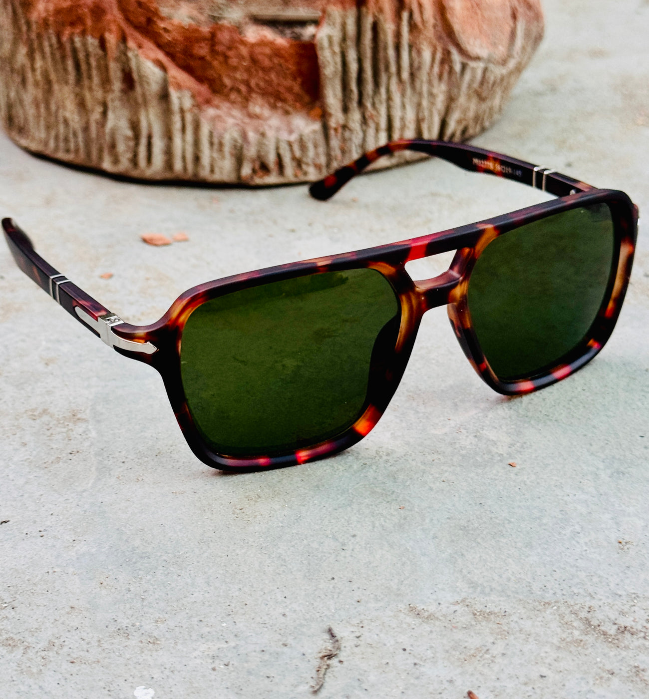 Persol – 3277 - 56 - Tortoise Green – Acetate - Sunglasses – Unisex